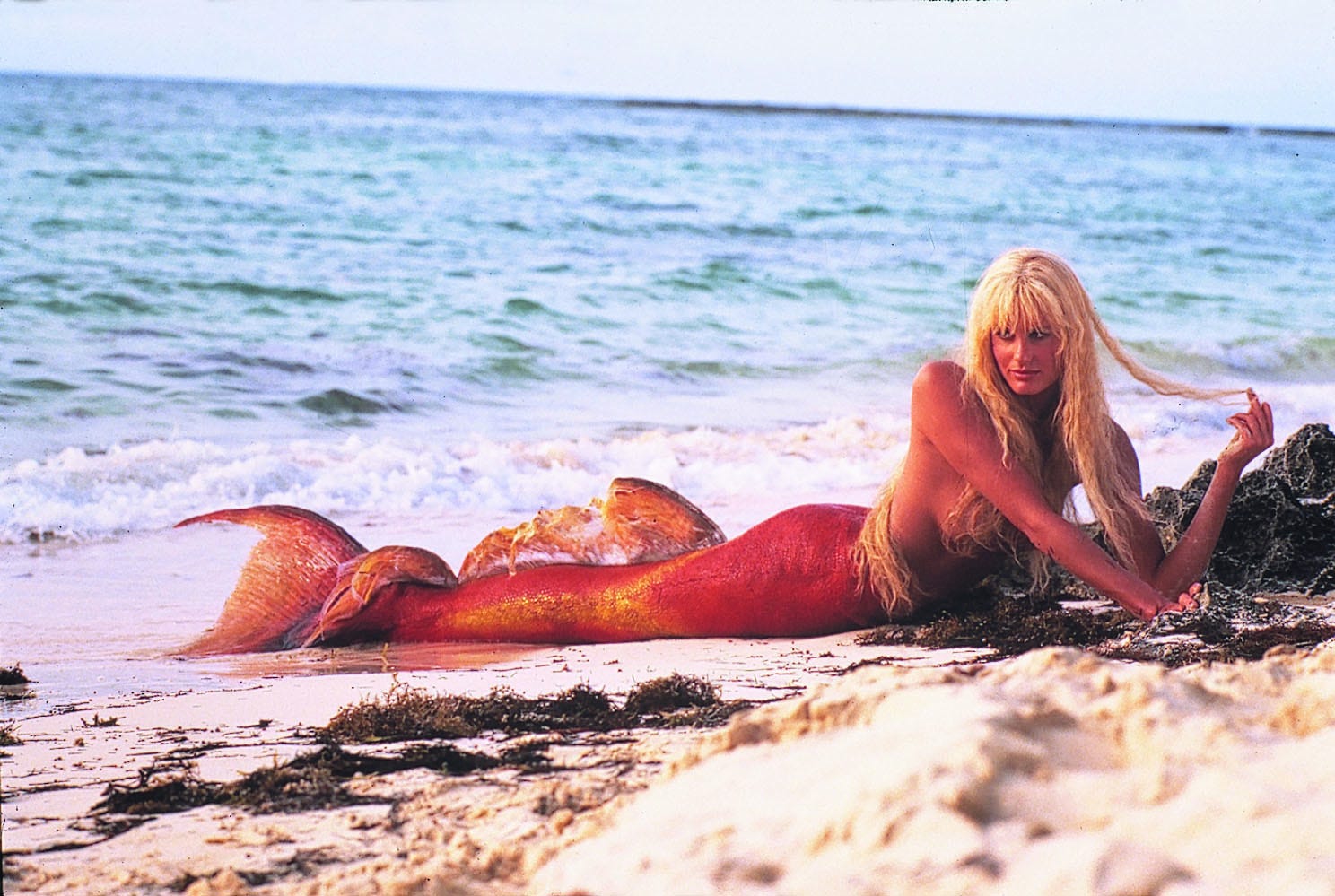 Contemporary (1940-Now) Daryl Hannah Plays A Mermaid In The Movie "Splash" From 1984 PUBLICITY PHOTO Movies Collectibles